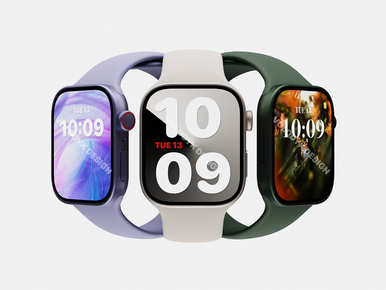 Ещё больше похожи на iPhone: Apple Watch Series 8 показали со всех сторон на качественных изображениях